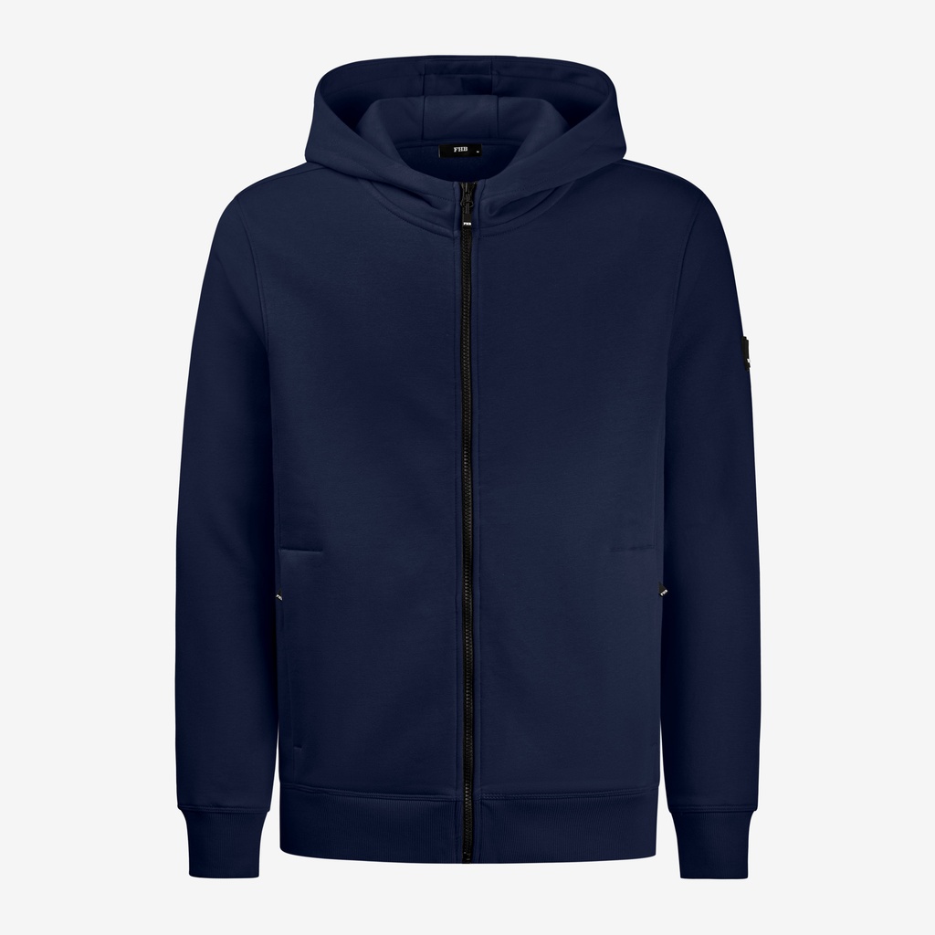 FHB QUENTIN Hoodie Jacke unisex marine