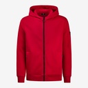 FHB QUENTIN Hoodie Jacke unisex rot