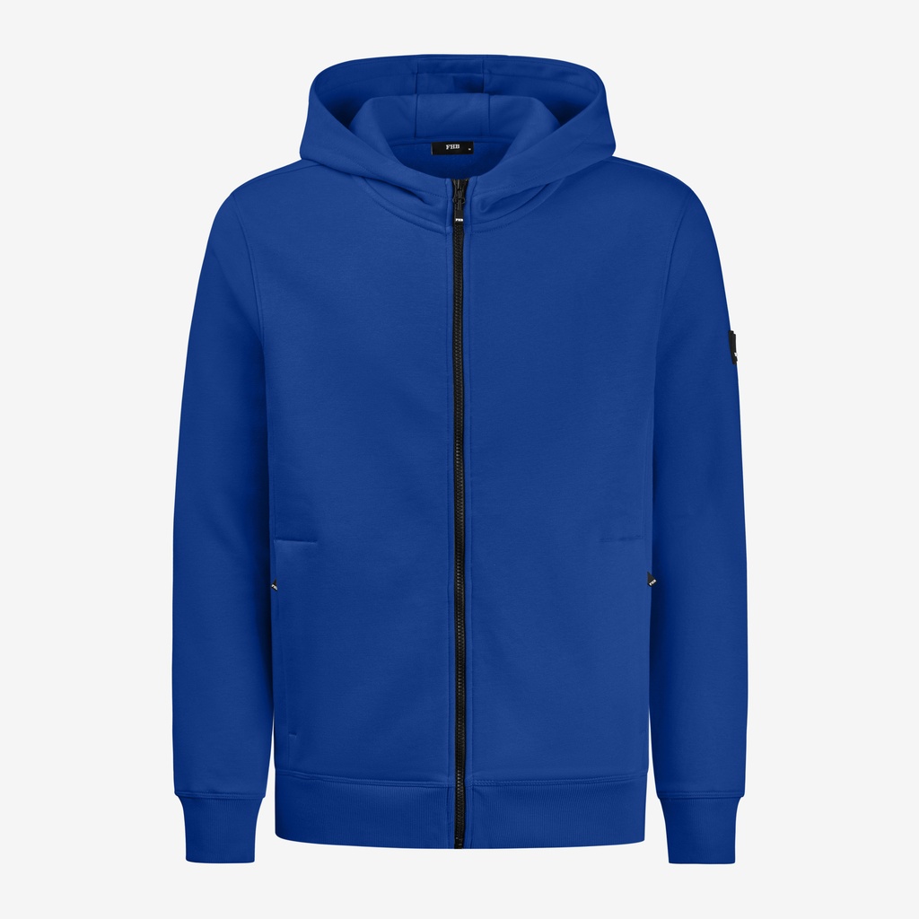 FHB QUENTIN Hoodie Jacke unisex royalblau