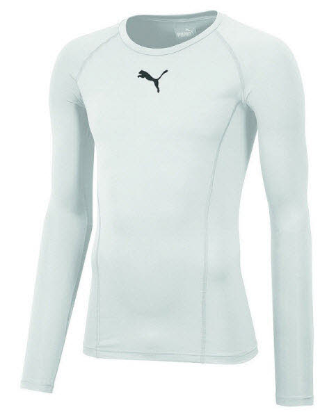 Puma teamLIGA Baselayer Funktionsshirt weiß Kinder