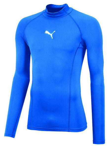 Puma teamLIGA Baselayer langarm Funktionsshirt  blau 