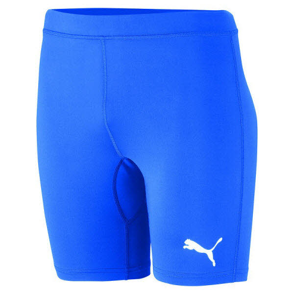 Puma teamLIGA Baselayer Funktionsshorts blau 