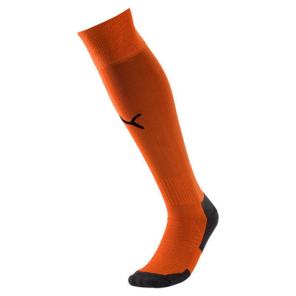Puma teamLIGA Core Stutzenstrümpfe orange 