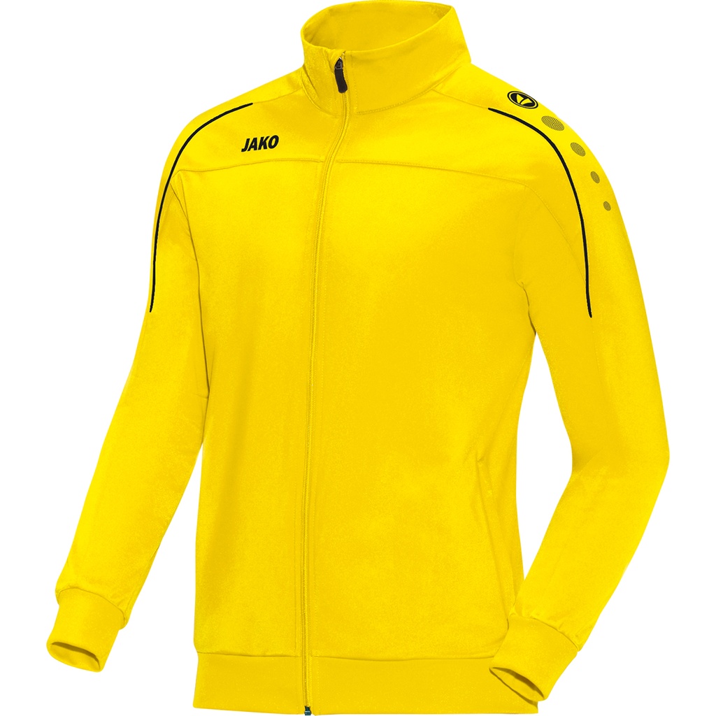 Jako Polyesterjacke Classico gelb