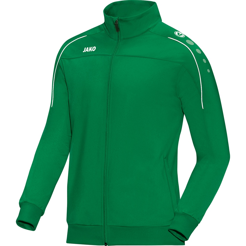 Jako Polyesterjacke Classico grün Kinder