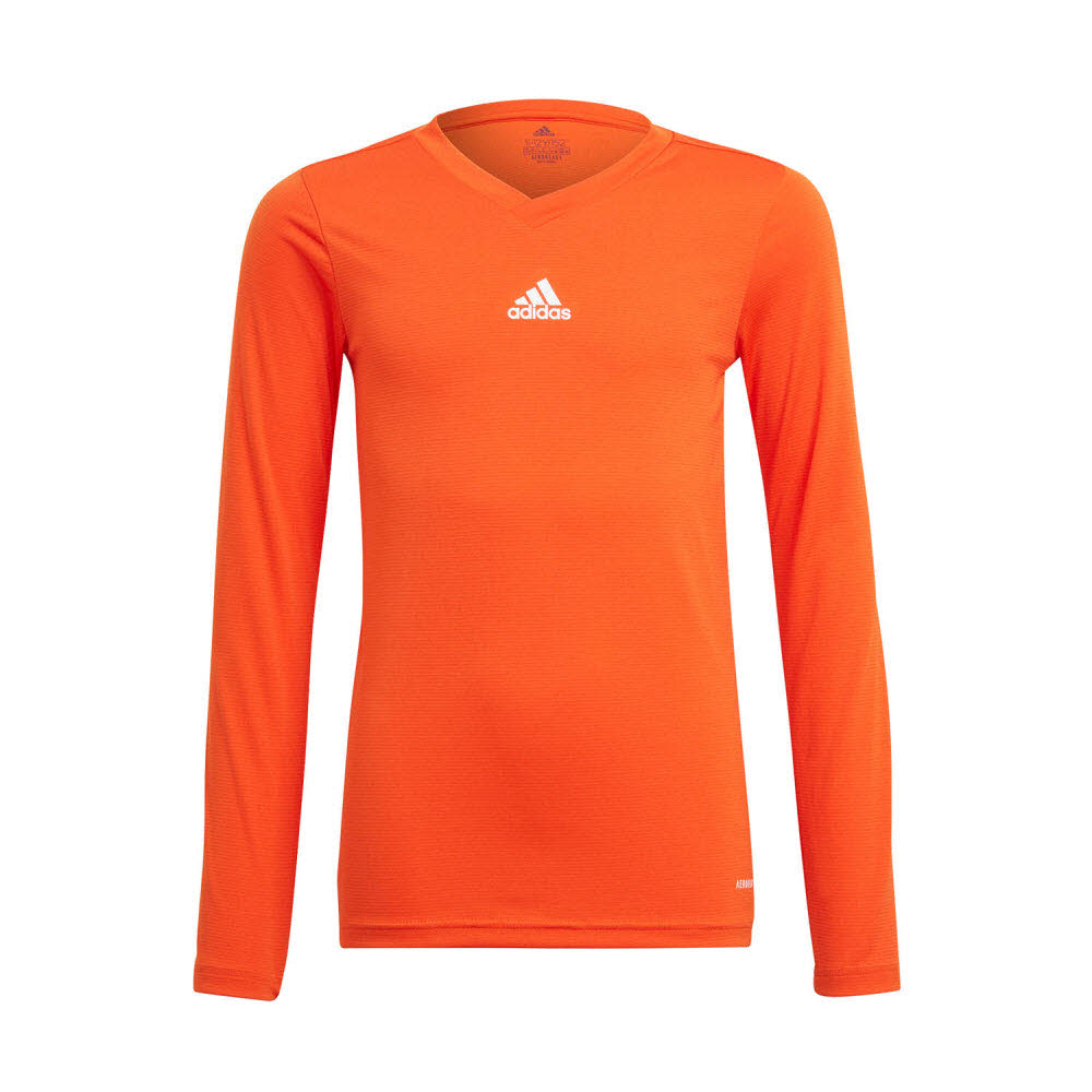 adidas Team Base Funktionsshirt Langarm orange  