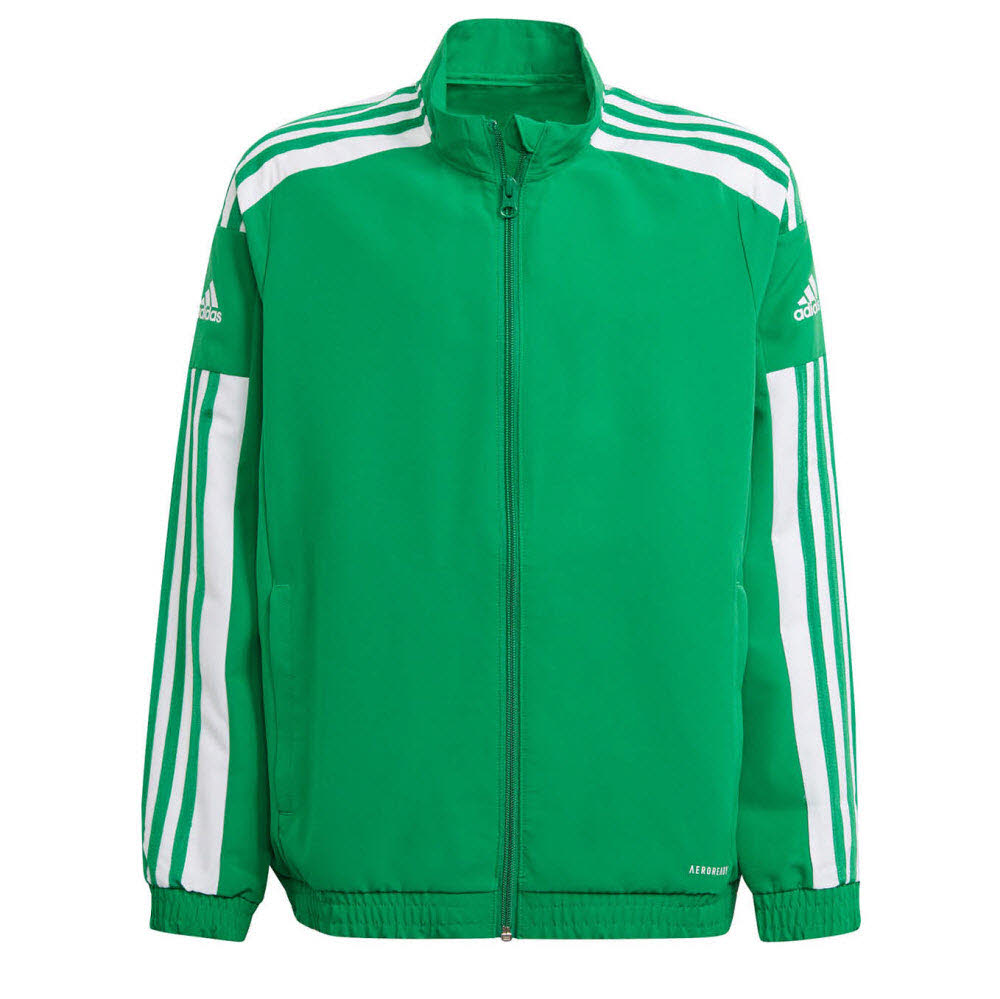 adidas Squadra 21 Präsentationsjacke grün Kinder