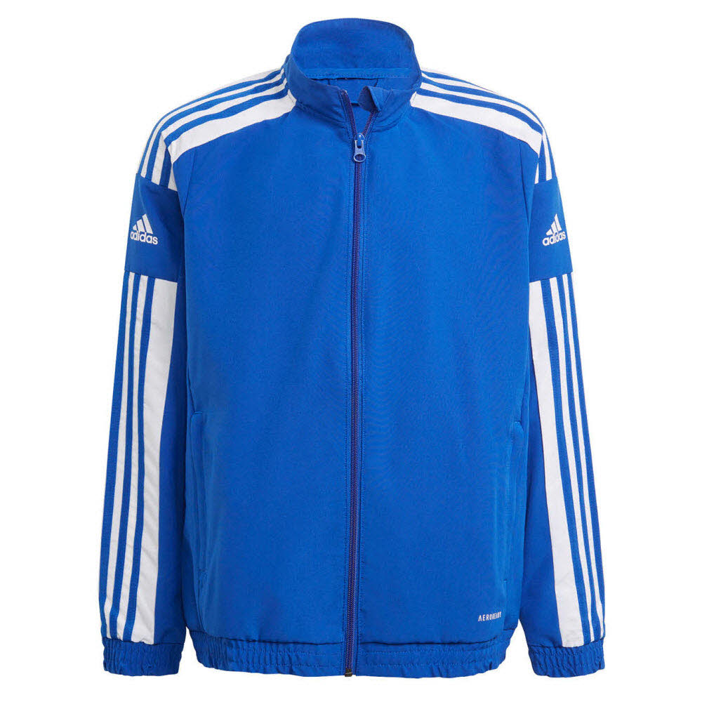 adidas Squadra 21 Präsentationsjacke blau Kinder