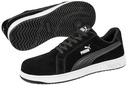 Puma Safety Iconic Suede Low S1PL Sicherheitsschuhe schwarz