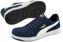 Puma Safety Iconic Suede Low S1PL Sicherheitsschuhe blau