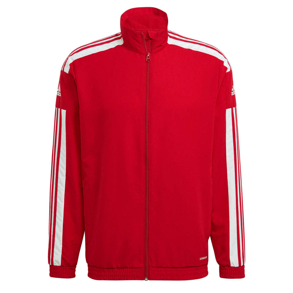 adidas Squadra 21 Präsentationsjacke rot  