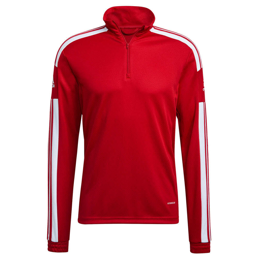 adidas Squadra 21 Zip-Trainingstop rot  