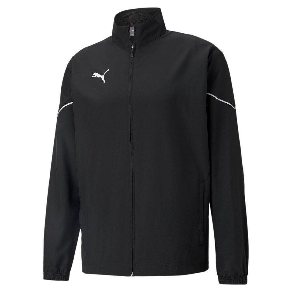 Puma teamRISE Sideline Trainingsjacke schwarz