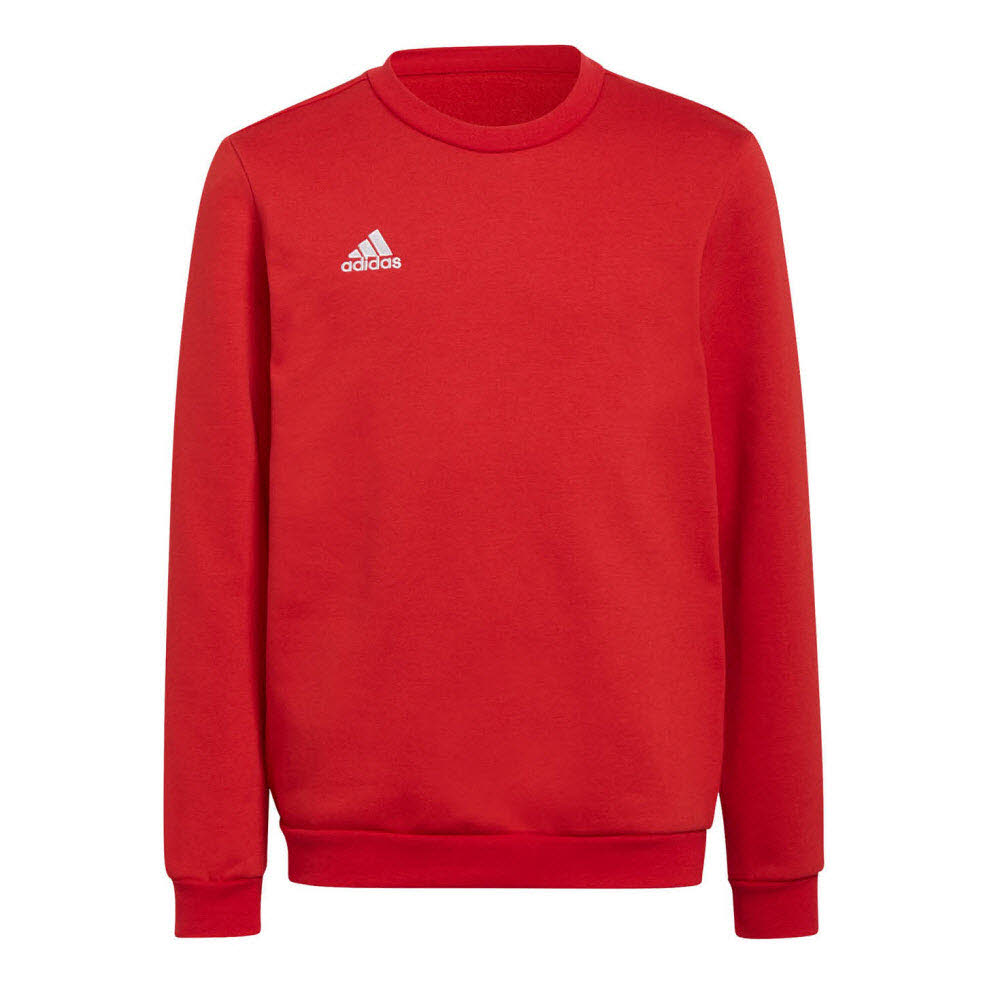 adidas Entrada 22 Sweatshirt rot Kinder