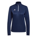 adidas Entrada 22 Zip-Trainingstop dunkelblau Damen