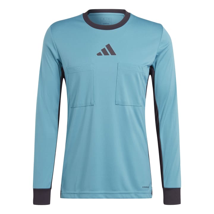 adidas Referee 24 Schiedsrichter Trikot Langarm blau