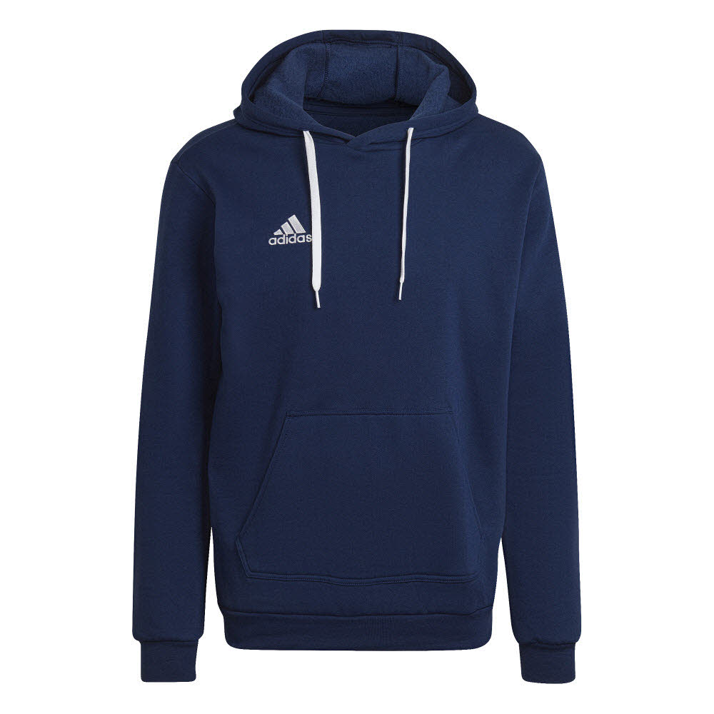 adidas Entrada 22 Kapuzenpullover dunkelblau  