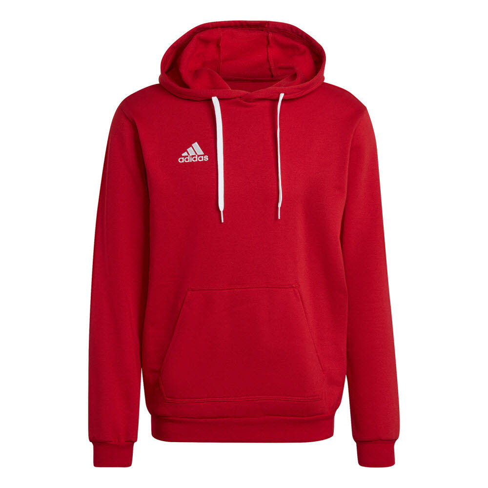 adidas Entrada 22 Kapuzenpullover rot  