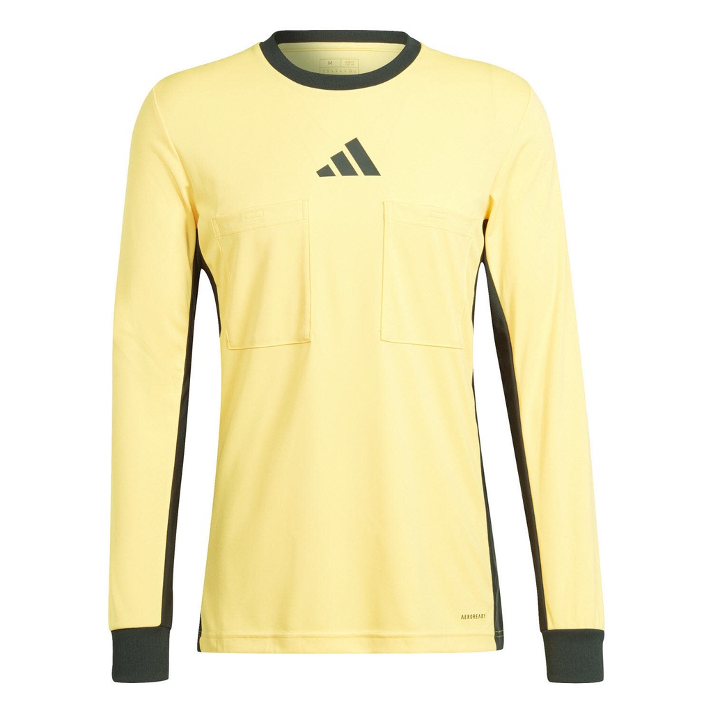 adidas Referee 24 Schiedsrichter Trikot Langarm gelb