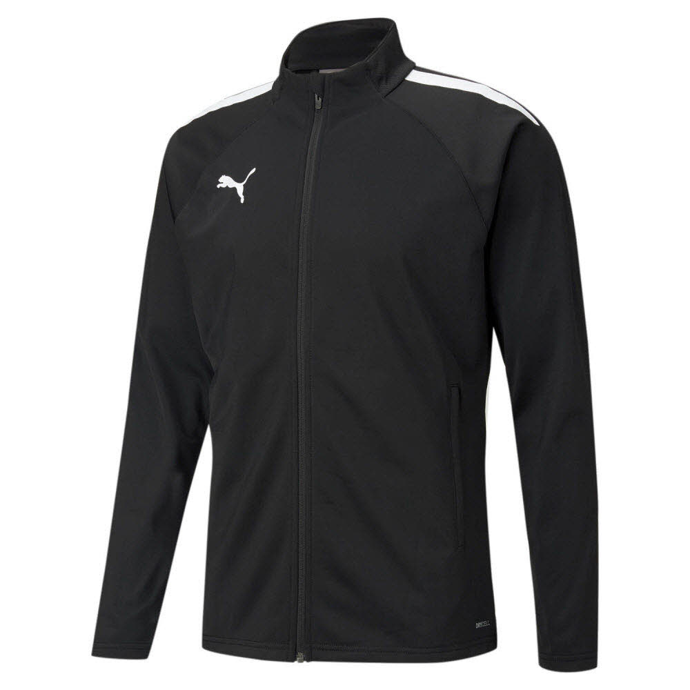 Puma teamLIGA Sideline Trainingsjacke schwarz Kinder