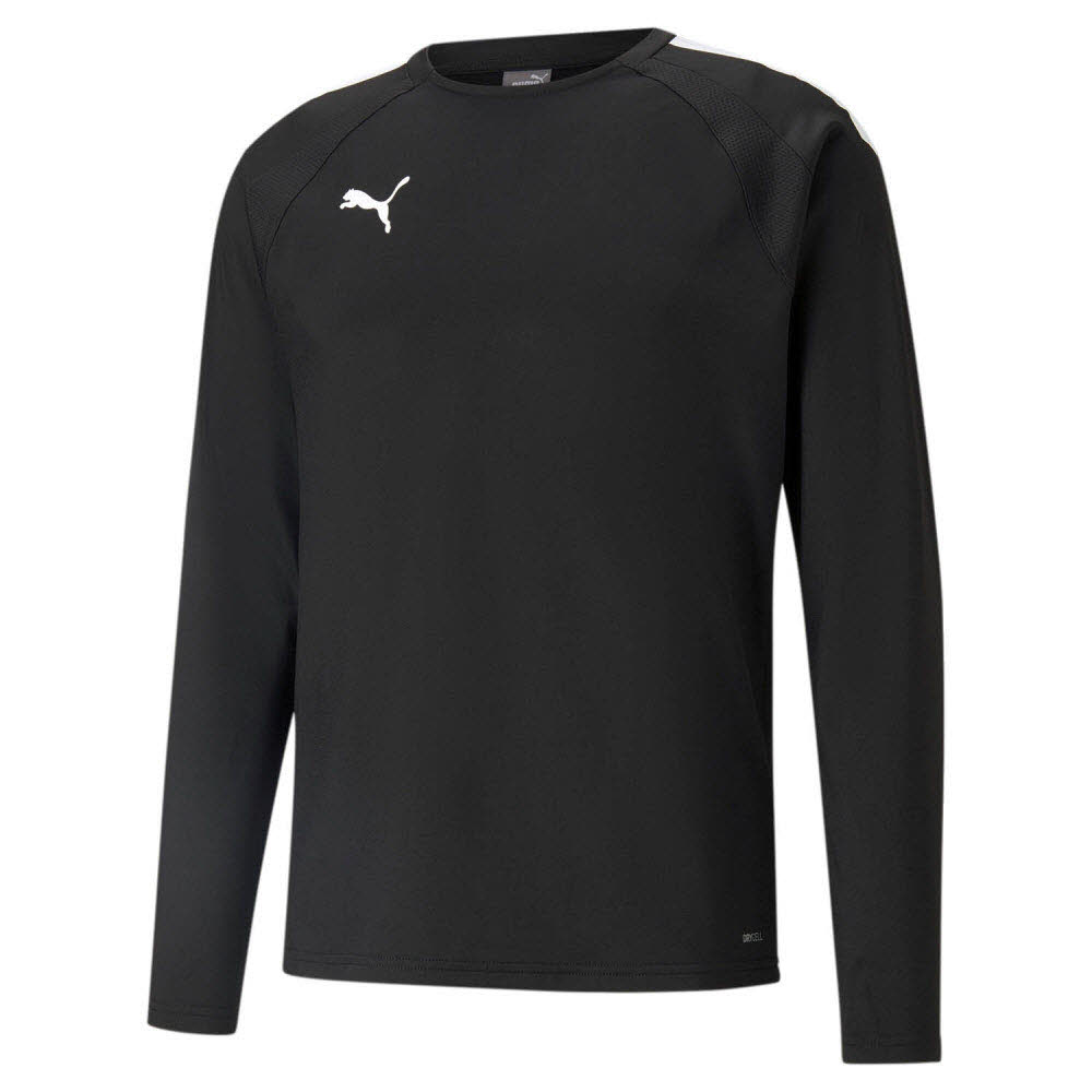 Puma teamLIGA Training Sweatshirt schwarz 