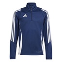 adidas Tiro 24 Zip-Trainingstop dunkelblau Kinder