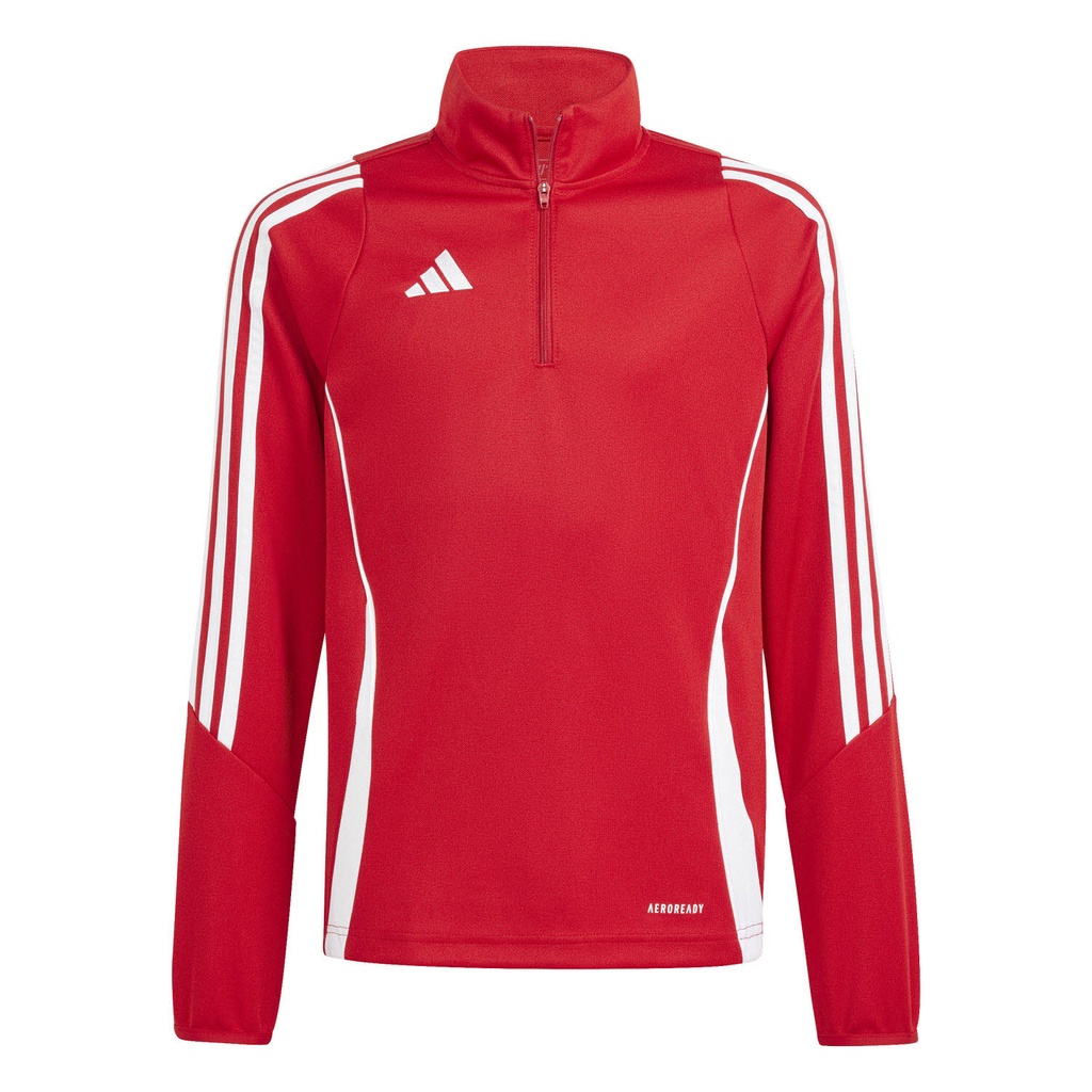 adidas Tiro 24 Zip-Trainingstop rot Kinder