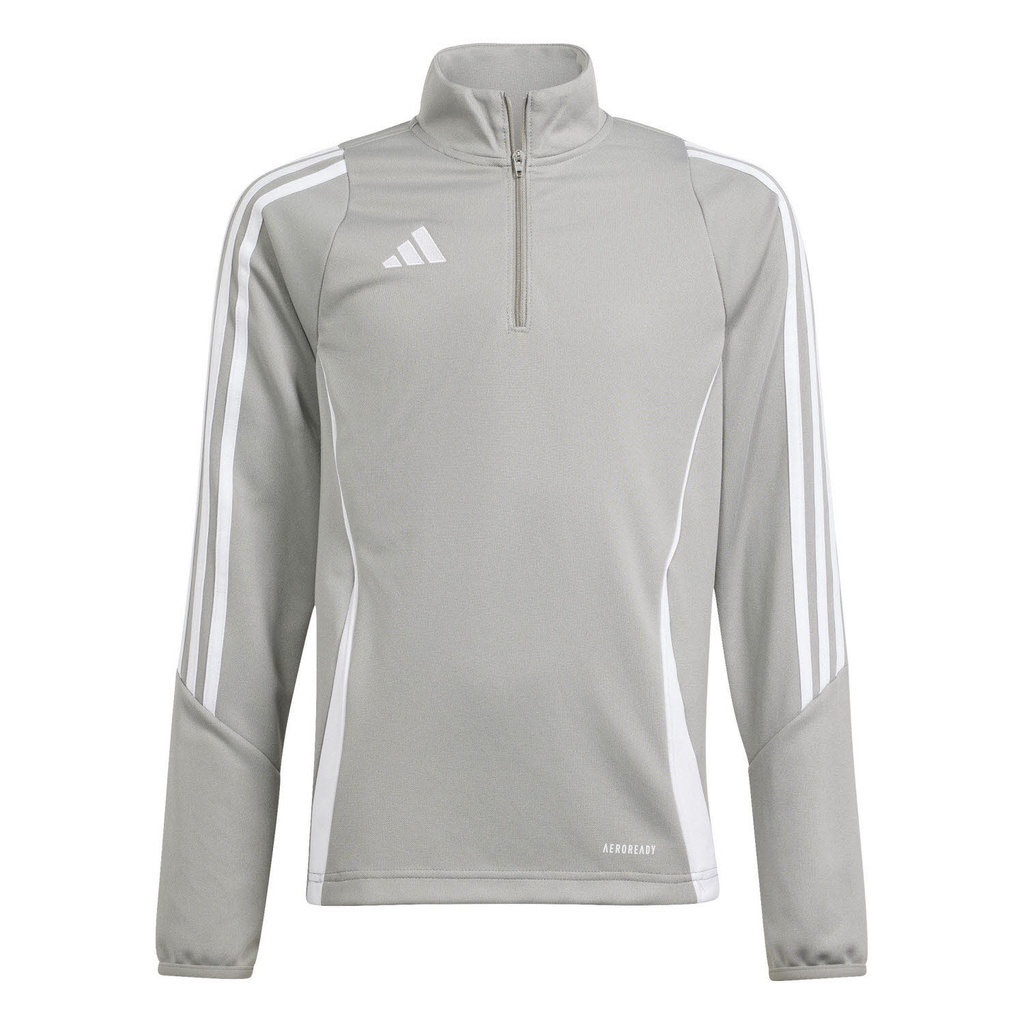 adidas Tiro 24 Zip-Trainingstop grau Kinder