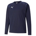 Puma teamLIGA Training Sweatshirt dunkelblau Kinder