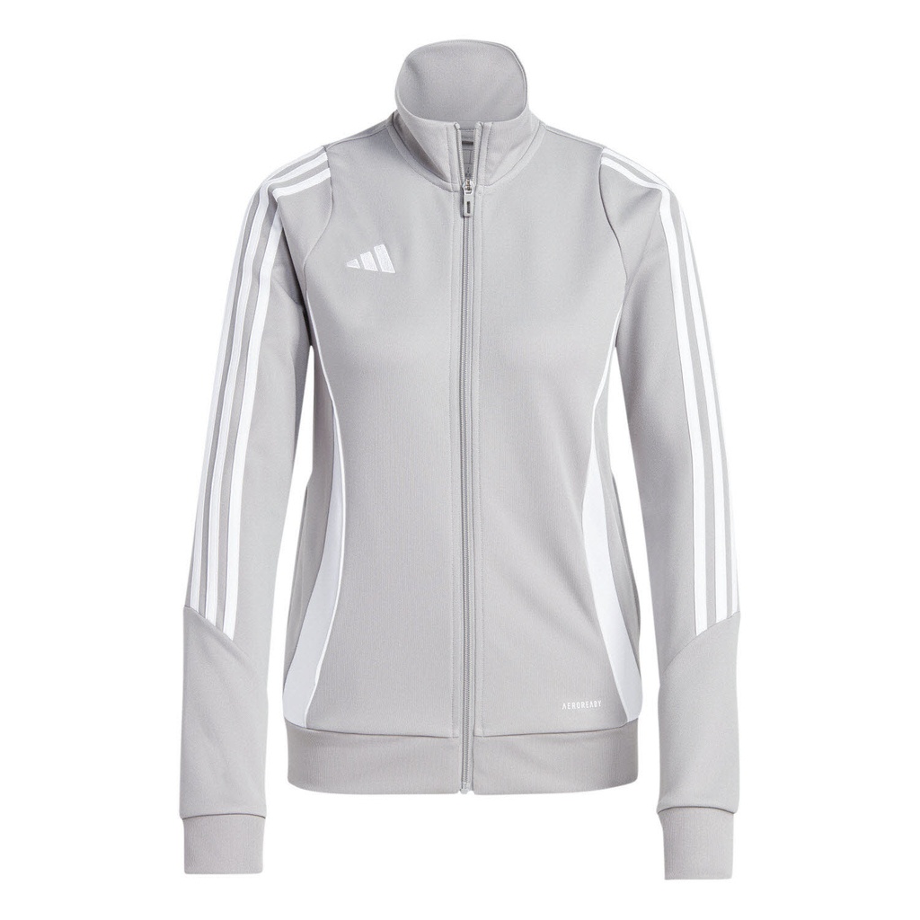 adidas Tiro 24 Trainingsjacke grau Damen