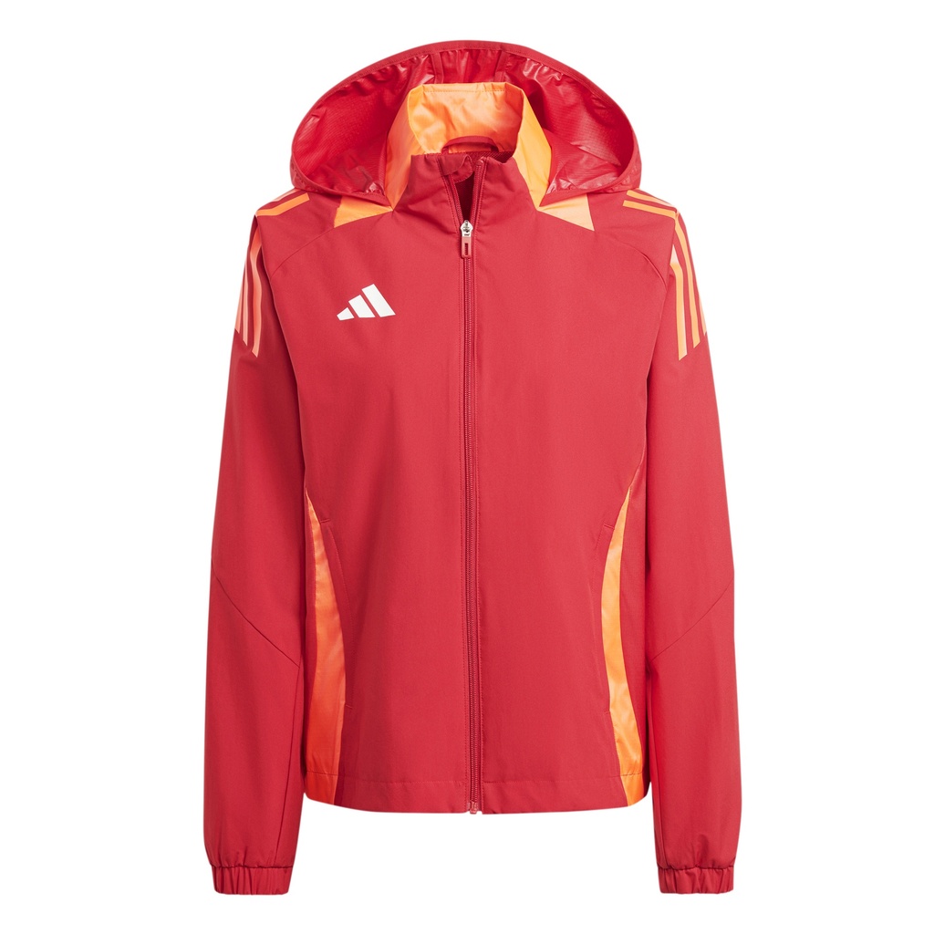 adidas Tiro 24 Competition Allwetterjacke rot Damen