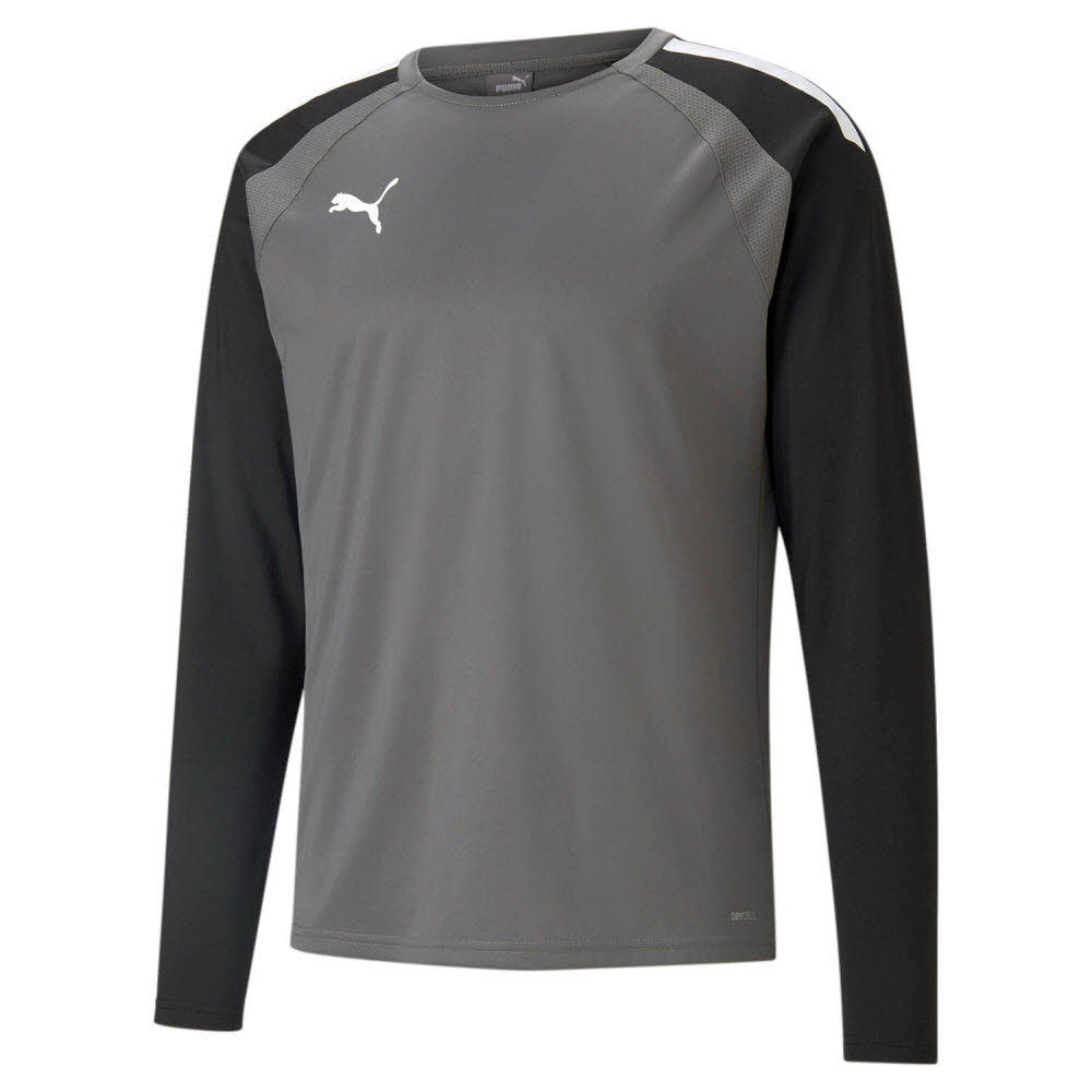 Puma teamLIGA Training Sweatshirt grau Kinder