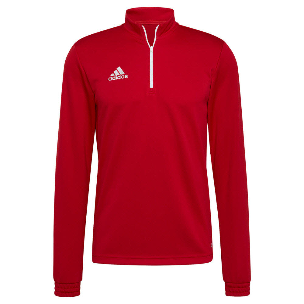 adidas Entrada 22 Zip-Trainingstop rot  