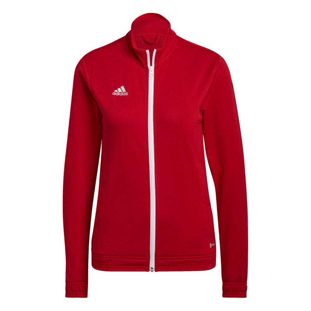 adidas Entrada 22 Trainingsjacke rot Damen