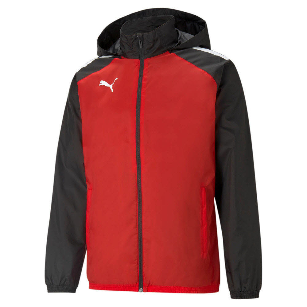 Puma teamLIGA Allwetterjacke rot 