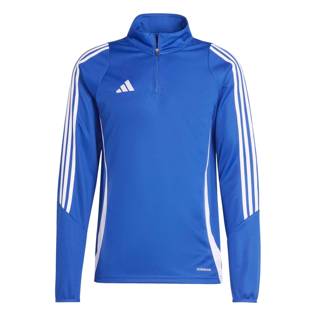 adidas Tiro 24 Zip-Trainingstop blau