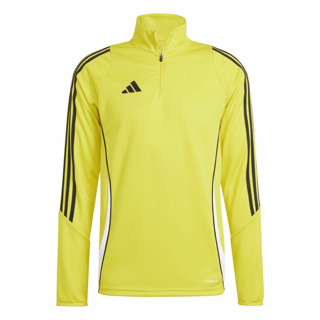 adidas Tiro 24 Zip-Trainingstop gelb