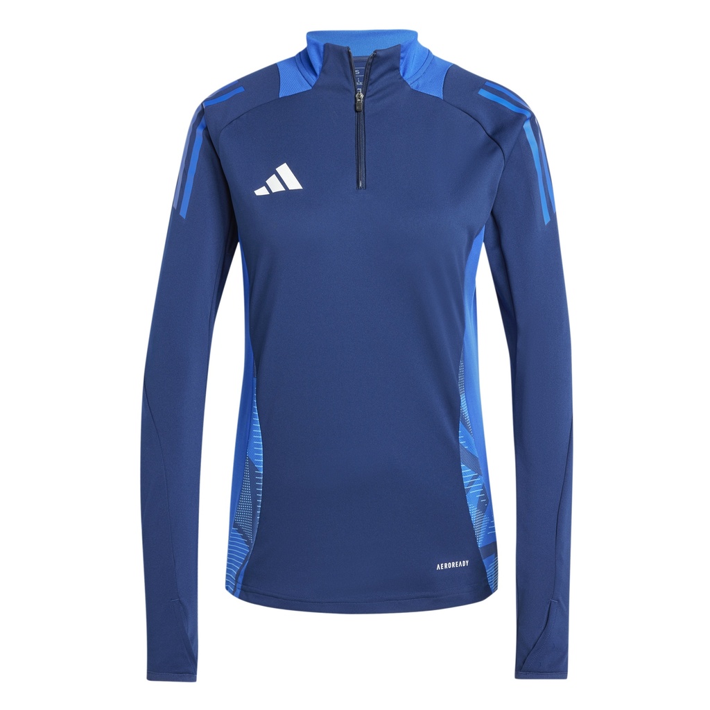 adidas Tiro 24 Competition Zip-Trainingstop dunkelblau Damen