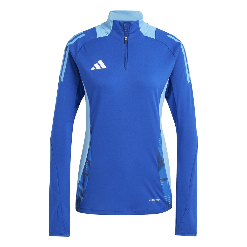 adidas Tiro 24 Competition Zip-Trainingstop blau Damen