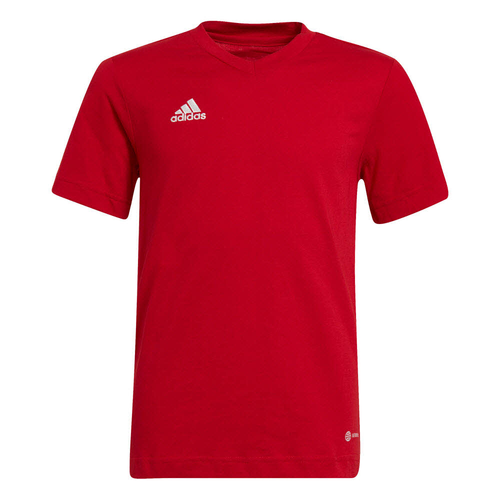 adidas Entrada 22 T-Shirt rot Kinder