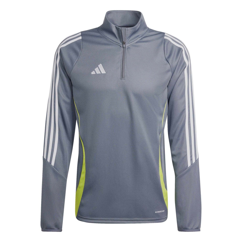 adidas Tiro 24 Zip-Trainingstop grau