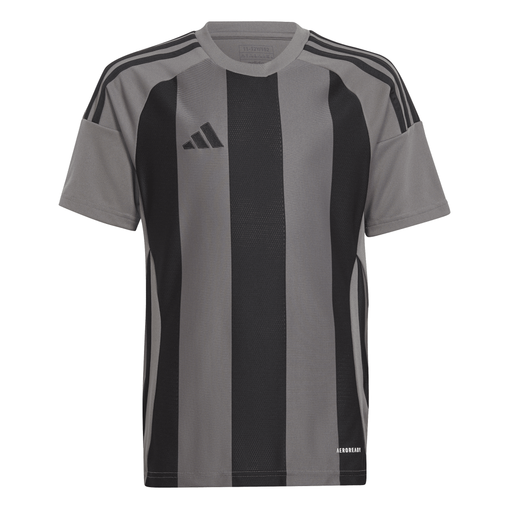 adidas Striped 24 Trikot schwarz-grau Kinder 