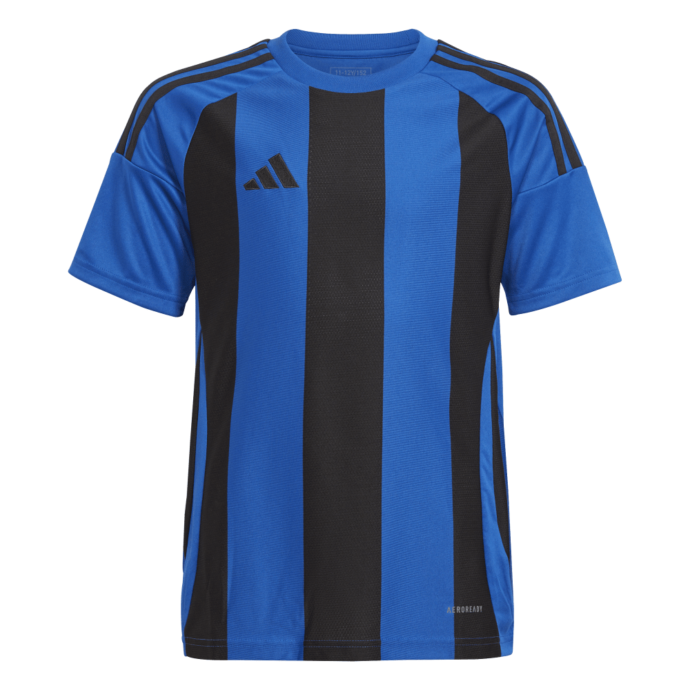 adidas Striped 24 Trikot schwarz-blau Kinder 