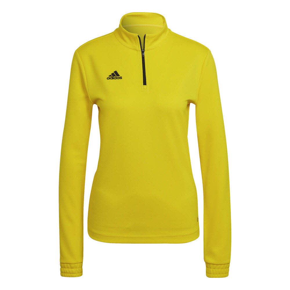 adidas Entrada 22 Zip-Trainingstop gelb Damen