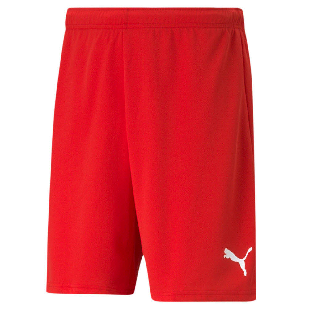 Puma teamRise Shorts rot Kinder