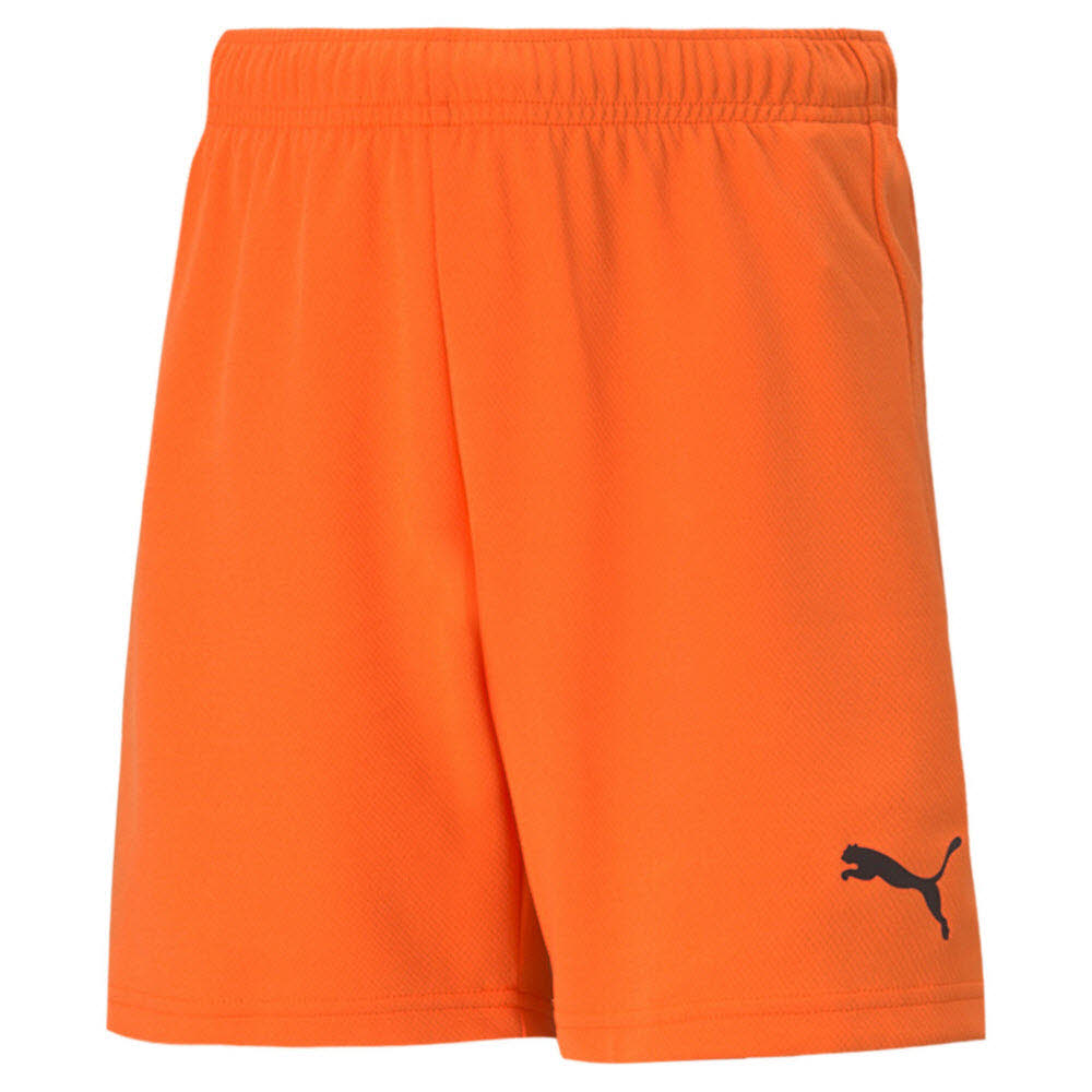 Puma teamRise Shorts orange Kinder