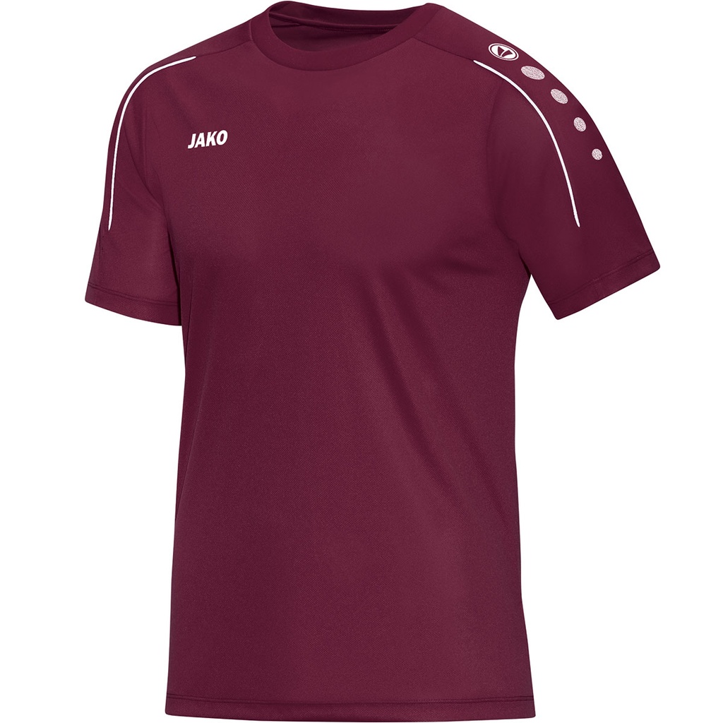 Jako T-Shirt Classico dunkelrot Kinder