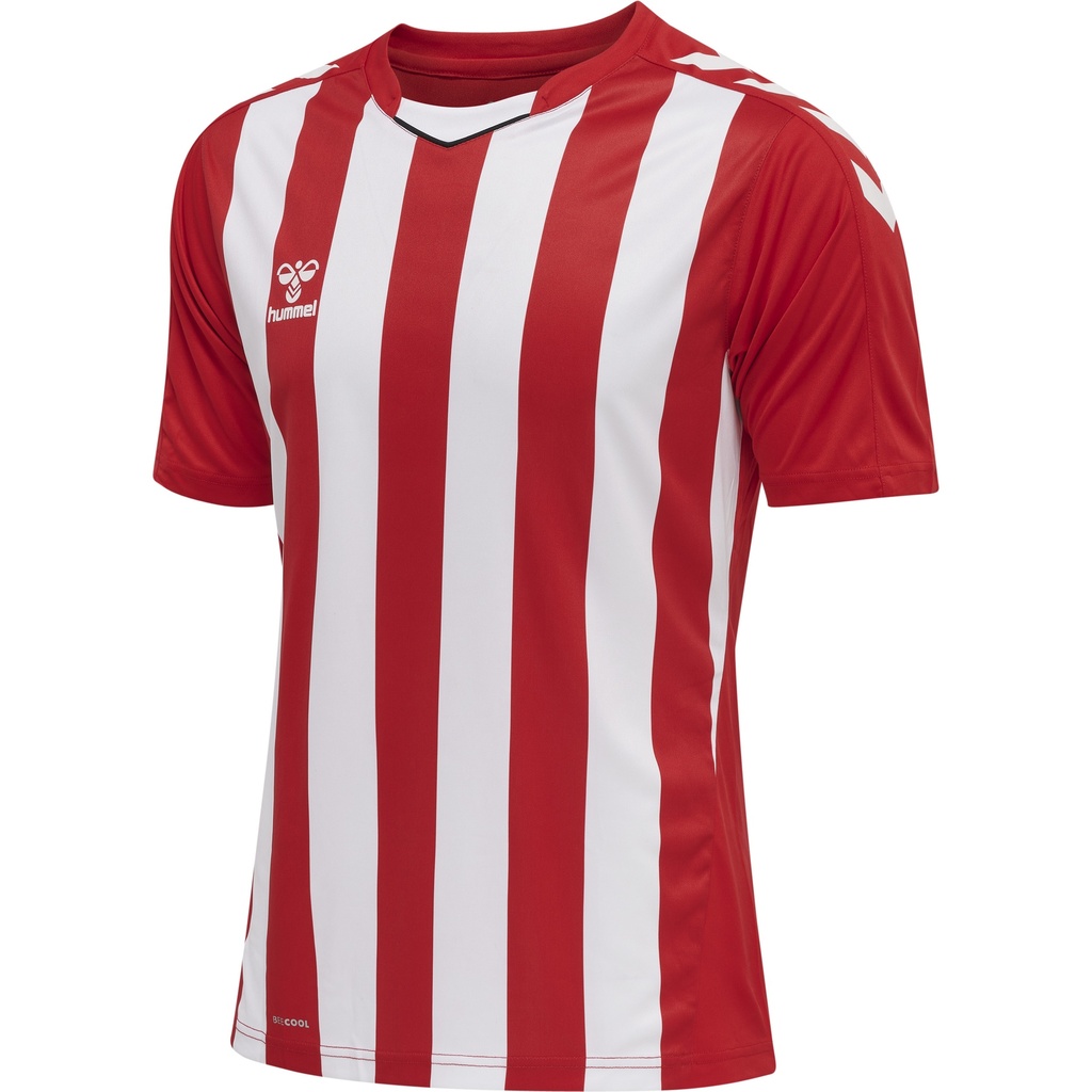  Hummel Core XK Striped Trikot rot-weiß