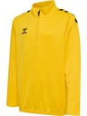 Hummel Core XK 1/2 Reißverschluss Poly Trainingstop gelb Kinder