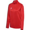 Hummel Core XK 1/2 Reißverschluss Poly Trainingstop rot Damen